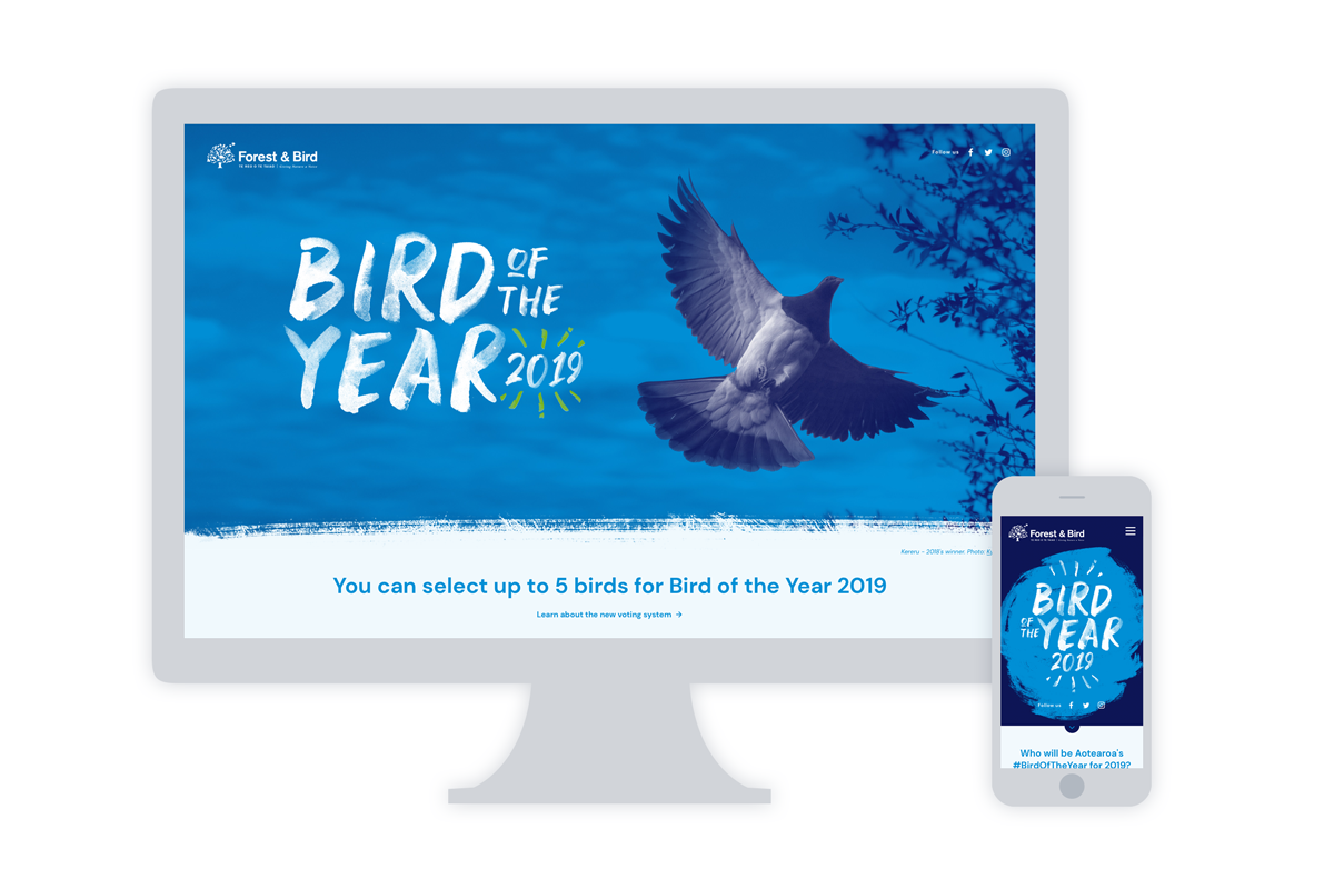 Bird of the Year website